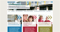 Desktop Screenshot of pflege-krankenhaus.de